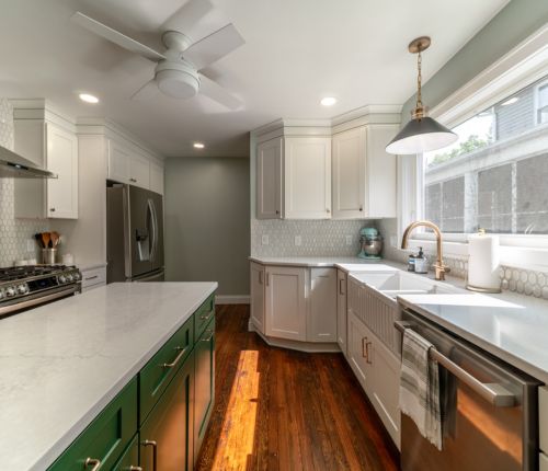 Another Structural Kitchen Remodel in West Akron, Century Home in Ohio