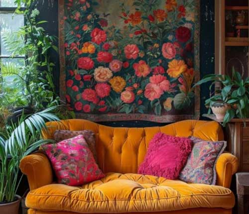 Boho Interior Design Image