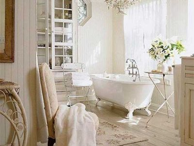 02 Romantic White Bathroom With Wood Plank Floor 1920w 02 Romantic White Bathroom With Wood Plank Floor 1920w