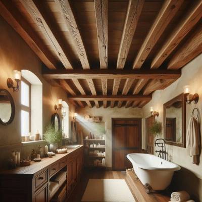 6 Unique Bathroom Ceiling Ideas