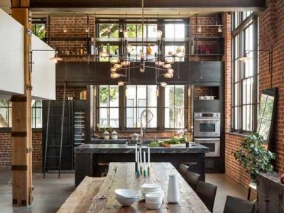 Industrial Style Kitchen For Foodies With Good Taste San Francisco 1920w Industrial Style Kitchen For Foodies With Good Taste San Francisco 1920w